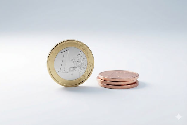 Cent-in-Euro-Rechner